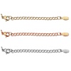 Picture of 304 Stainless Steel Extender Chain For Necklace Bracelet Jewelry Making Geometric 7cm(2 6/8") long