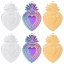 Immagine di 304 Acciaio Inossidabile Charms Fragola Multicolore 30mm x 19mm, 1 Pz
