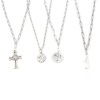 Picture of 304 Stainless Steel Link Cable Chain Oval Silver Tone