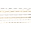 Imagen de 304 Acero Inoxidable Sencillo Collares 1 Unidad