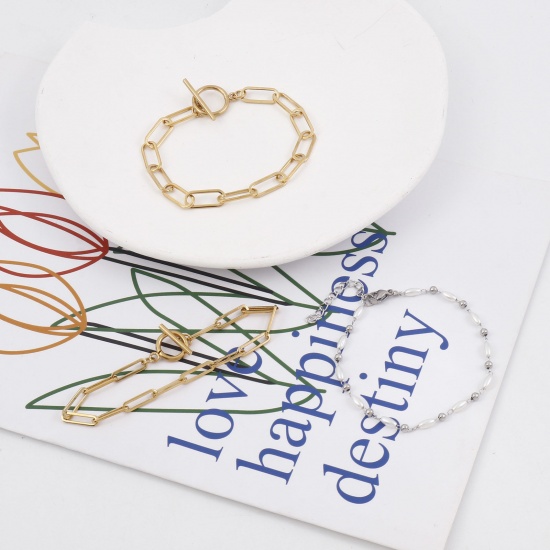 Picture of 304 Stainless Steel Simple Bracelets