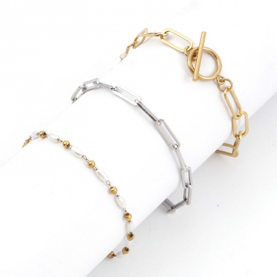 Picture of 304 Stainless Steel Simple Bracelets