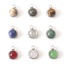 Immagine di Gemma Charms Tondo Tono Argento Multicolore 14mm x 10mm, 1 Pz