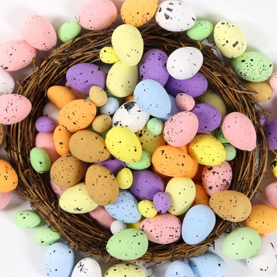 Immagine di Schiuma Pasqua Decorazioni della Festa A Random Uova 1 Pacchetto