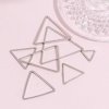Picture of Brass Geometric Bezel Frame Charms Connectors KC Gold Plated