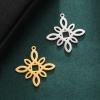 Imagen de 304 Acero Inoxidable Colgantes Charms Multicolor 28mm x 25.5mm, 2 Unidades