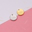 Image de Breloques en 304 Acier Inoxydable Rond Multicolore Oiseaux 12mm Dia., 1 Pièce