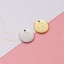 Imagen de 304 Acero Inoxidable Colgantes Charms Ronda Multicolor Relámpago 12mm Diámetro, 1 Unidad
