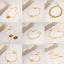 Immagine di Eco-friendly Vacuum Plating 304 Stainless Steel Ins Style Link Cable Chain Bracelets Gold Plated 16.5cm(6 4/8") long, 1 Piece