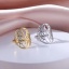 Immagine di 304 Acciaio Inossidabile Elegante Aperto Regolabile Anello Multicolore Uccello 17.3mm (taglia di US: 7), 1 Pz