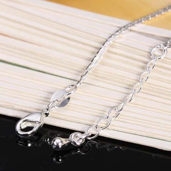 Picture of Brass Retro Anklet Platinum Plated                                                                                                                                                                                                                            