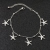 Picture of 304 Stainless Steel Ocean Jewelry Rolo Chain Anklet Silver Tone