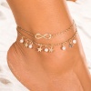 Picture of 304 Stainless Steel Boho Chic Bohemia Rolo Chain Anklet