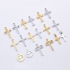 Picture of Eco-friendly 304 Stainless Steel Religious Pendants 18K Gold Plated Cross