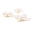 Picture of Hypoallergenic Retro Elegant 18K Real Gold Plated 304 Stainless Steel Ball Imitation Pearl Ear Post Stud Earrings For Women Anniversary 1 Pair