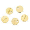 Picture of 304 Stainless Steel Charms Extender Chain Ends For Necklace Bracelet Jewelry Making Geometric 20 PCs
