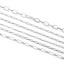Immagine di Ecologico 304 Acciaio Inossidabile Catena Tono Argento 1 Pz (Circa 1 M/Pezzo)