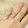 Picture of Eco-friendly 304 Stainless Steel Open Rings Multicolor