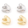 Picture of Brass Charms Real Gold Plated Sloths Animal 3D 9mm x 8mm
