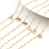 Picture of 1 Piece Vacuum Plating 304 Stainless Steel Simple Paperclip Chain Anklet 18K Gold Plated With Lobster Claw Clasp And Extender Chain Round Initial Alphabet/ Capital Letter Message " A-Z " 22cm(8 5/8") long