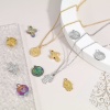 Picture of Eco-friendly Vacuum Plating 304 Stainless Steel Religious Charms Multicolor Cross Hamsa Symbol Hand