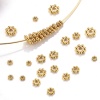 Image de Perles d'Espacement Accessories pour DIY Fabrication de Bijoux de Bracelet Fête des Mères en 304 Acier Inoxydable Respectueux de la Nature Multicolore Flocon de Neige 20 Pcs