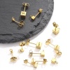 Picture of Eco-friendly 304 Stainless Steel Mother's Day Earring Accessories Cube Multicolor With Loop
