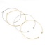 Imagen de Respetuoso del Medio Ambiente 304 Acero Inoxidable Collares Círculo 43cm longitud, 1 Unidad