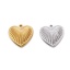 Picture of Eco-friendly 304 Stainless Steel Valentine's Day Charms Multicolor Heart 18mm Dia.