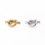Immagine di Ecologico 304 Acciaio Inossidabile San Valentino Pendenti Charms Connettori Nodo d'amore Multicolore 17mm x 9mm, 1 Pz