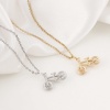 Picture of Brass Charms Real Gold Plated Bicycle 3D 20mm x 14mm