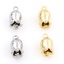 Immagine di Ottone Charms Mughetto Vero Oro Placcato Fiore 3D 12mm x 7mm, 2 Pz