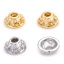 Picture of Brass Beads Caps Flower Real Gold Plated Hollow 6mm Dia.