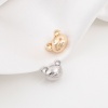 Picture of Brass Beads For DIY Jewelry Making Real Gold Plated Bear Animal 3D About 11mm x 9mm