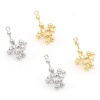 Bild von Messing Charms Echtgold plattiert Ballon Hund 17mm x 16mm, 2 Stück