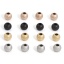 Immagine di Placcatura Sottovuoto Ecologica 304 Acciaio Inossidabile Perline per la Creazione di Gioielli con Ciondoli Fai-da-te Tondo Multicolore Polvere di Stelle 8mm Dia., 10 Pz