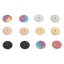 Immagine di Placcatura Sottovuoto Ecologica 304 Acciaio Inossidabile Perline Distanziatrici per Gioielli Fai-da-te che Fanno Risultati Tondo Multicolore 10mm Dia., 10 Pz