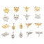 Picture of 201 Stainless Steel Charms Multicolor Snake Animal Dragonfly Hollow