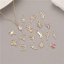 Immagine di Ottone Charms Oro Placcato Tazza Gatto 2 Pz