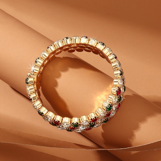 Picture of Stylish Bangles Bracelets Multicolor