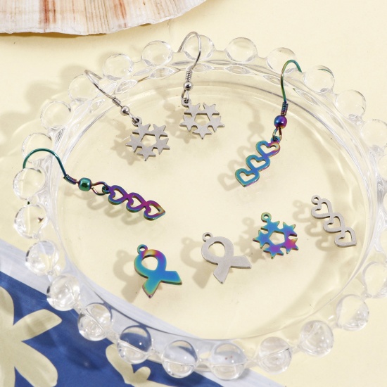 Bild von 201 Edelstahl Charms 10 Stück