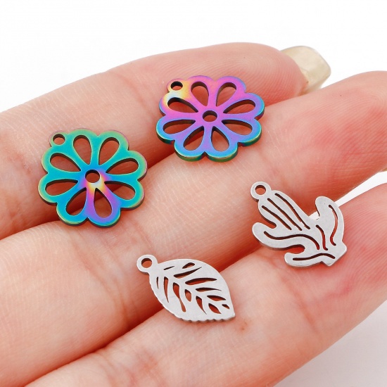 Picture of 201 Stainless Steel Charms Hollow