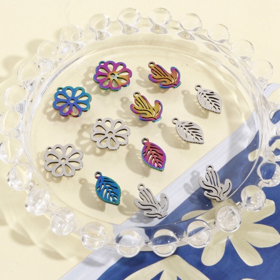 Picture of 201 Stainless Steel Charms Hollow