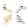 Picture of Brass Charms Real Gold Plated Hummingbird