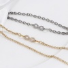 Bild von Messing Micro Pave Steckverbinder Charms Anhänger Unendlichkeit Symbol Echtgold plattiert Klar Zirkonia 15,5mm x 5mm, 2 Stück