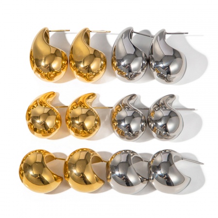 Picture of Wholesale Exquisite Stylish Earrings, Drop 18K Real Gold Plated Brass, Women's Eco-friendly Gift Jewelry Supply