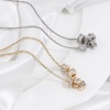 Picture of Brass Beads For DIY Jewelry Making Multicolor Cylinder Clear Cubic Zirconia