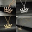 Picture of 304 Stainless Steel Customized Name Necklace Personalized Letter Charm Pendant Gold Plated 52cm(20.5") long