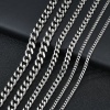 Picture of 304 Stainless Steel Cuban Link Chain Necklace For DIY Jewelry Making