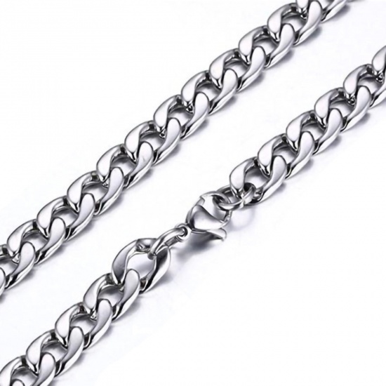Immagine di 304 Acciaio Inossidabile Catena Singolare Collana Multicolore 1 Pz
